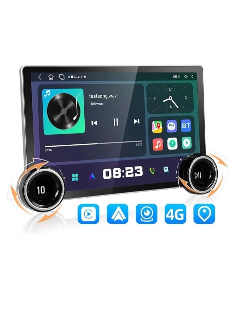 FIPKA 2K Car Android System Touch Screen Universal All Cars | | Car Stereo |2GB+32GB|10.5 Inch|4 Core|Wireless Carplay Adapter & Android Auto - Image 2